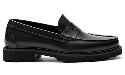 Full Grain Leather Men's Loafer Shoes High Quality Handmade Wear-Resistant Genuine Leather Casual Shoes