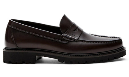 Full Grain Leather Men's Loafer Shoes High Quality Handmade Wear-Resistant Genuine Leather Casual Shoes